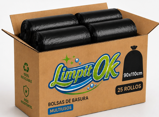 Caja 25 rollos 90X110 cm - Rollo 10 Unidades c/u IVA incluido