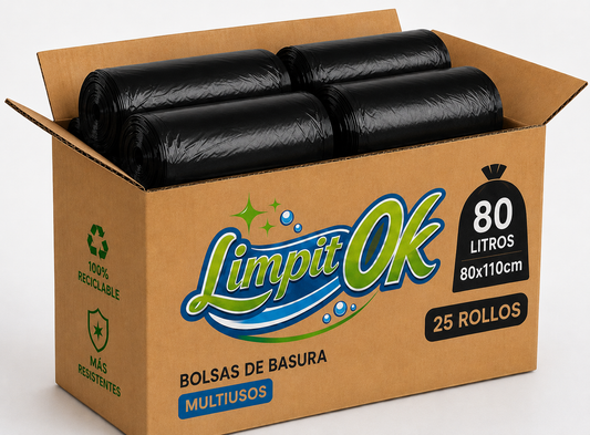 Caja 25 rollos 80X110 cm - Rollo 10 Unidades c/u IVA incluido